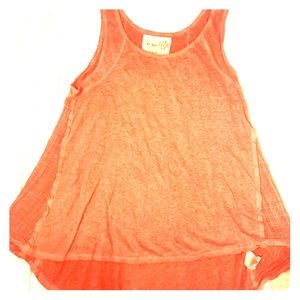 Pink Free People Tank Top